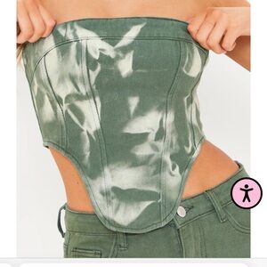 Tube jean “tie-dye” shirt PrettyLittleThing